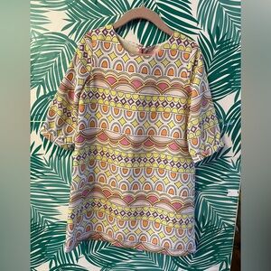 Genuine Kids OshKosh B’gosh Girls Toddler Coral and Yellow dress